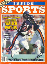 Inside Sports October 1984 magazine back issue cover image