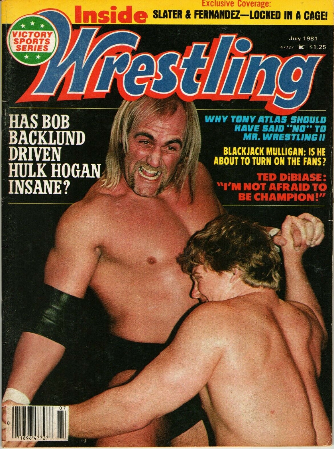 Inside Wrestling July 1981, Inside Wrestling July 1981 Magazine B