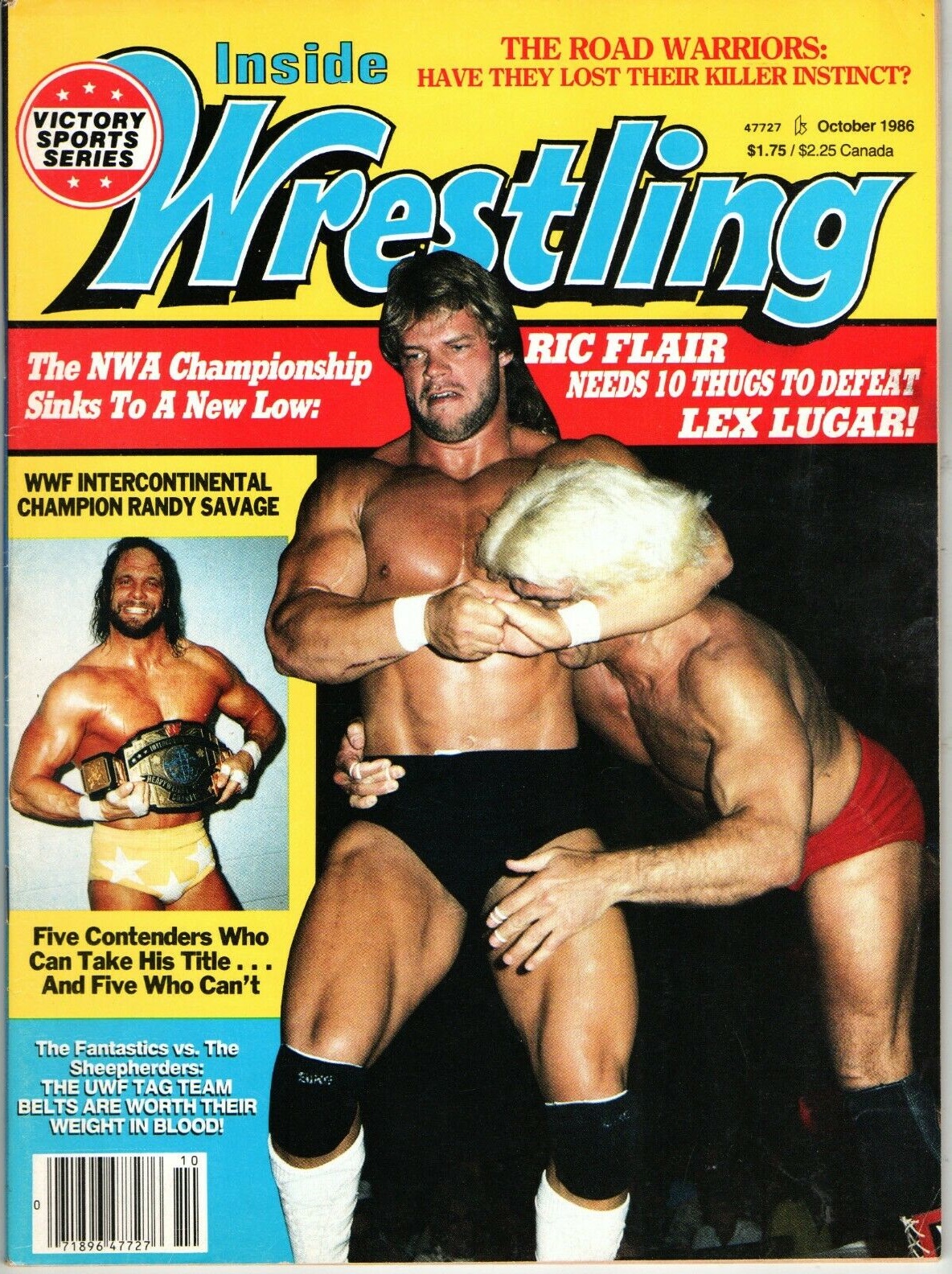 Wrestling Oct 1986 magazine reviews 