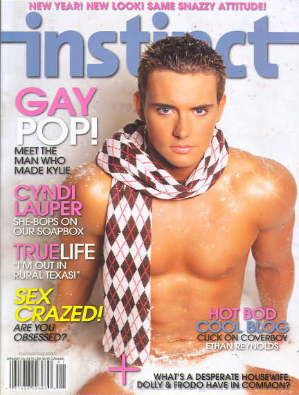 Instinct January 2006 magazine back issue Instinct magizine back copy 