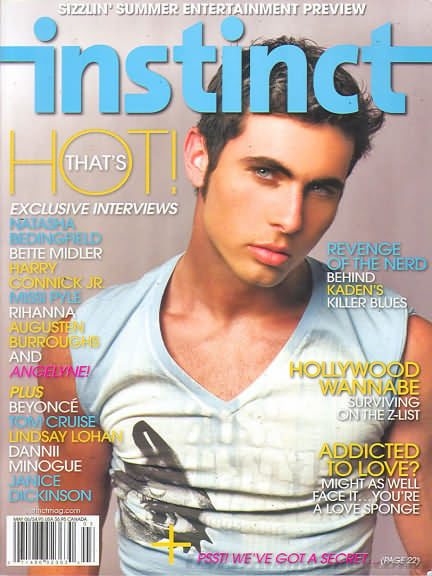 Instinct May 2006 magazine back issue Instinct magizine back copy 