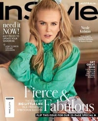 Nicole Kidman magazine cover appearance InStyle Australia July 2019