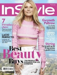 Gwyneth Paltrow magazine cover appearance InStyle Mexico May 2017