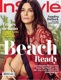 Sandra Bullock magazine cover appearance InStyle Mexico July 2018