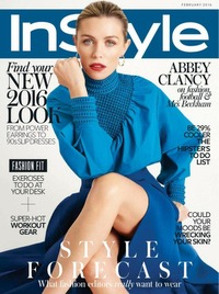 InStyle UK February 2016 magazine back issue