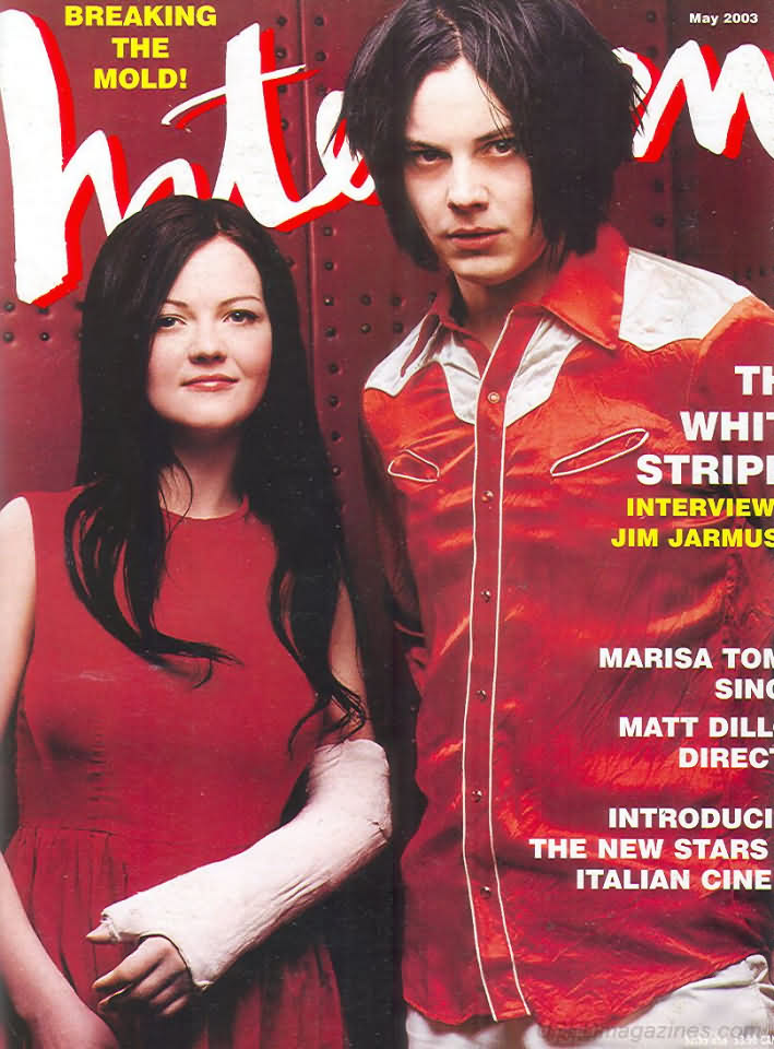 Interview May 2003 magazine back issue Interview magizine back copy 