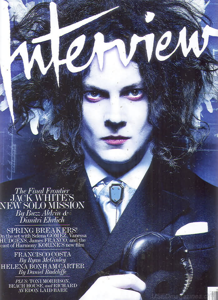 Interview May 2012 magazine back issue Interview magizine back copy 