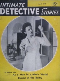 Intimate Detective Stories March 1943 magazine back issue