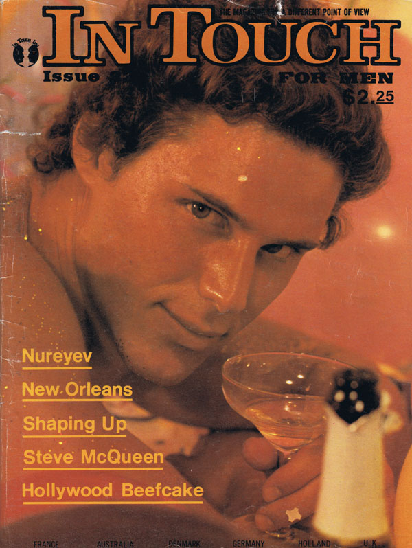 In Touch # 33 magazine back issue In Touch magizine back copy in touch for men nureyev new orleans steve mcqueen hollywood beefcake marc wolfe don ameche