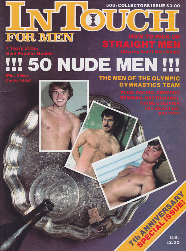 In Touch # 50 magazine back issue In Touch magizine back copy intouch magazine 1980 back issues no 50 7th anniversaty hot young dudes gymnastic men xxx photos dir