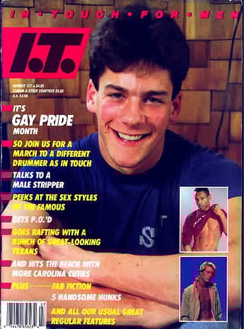 In Touch # 127 magazine back issue In Touch magizine back copy 