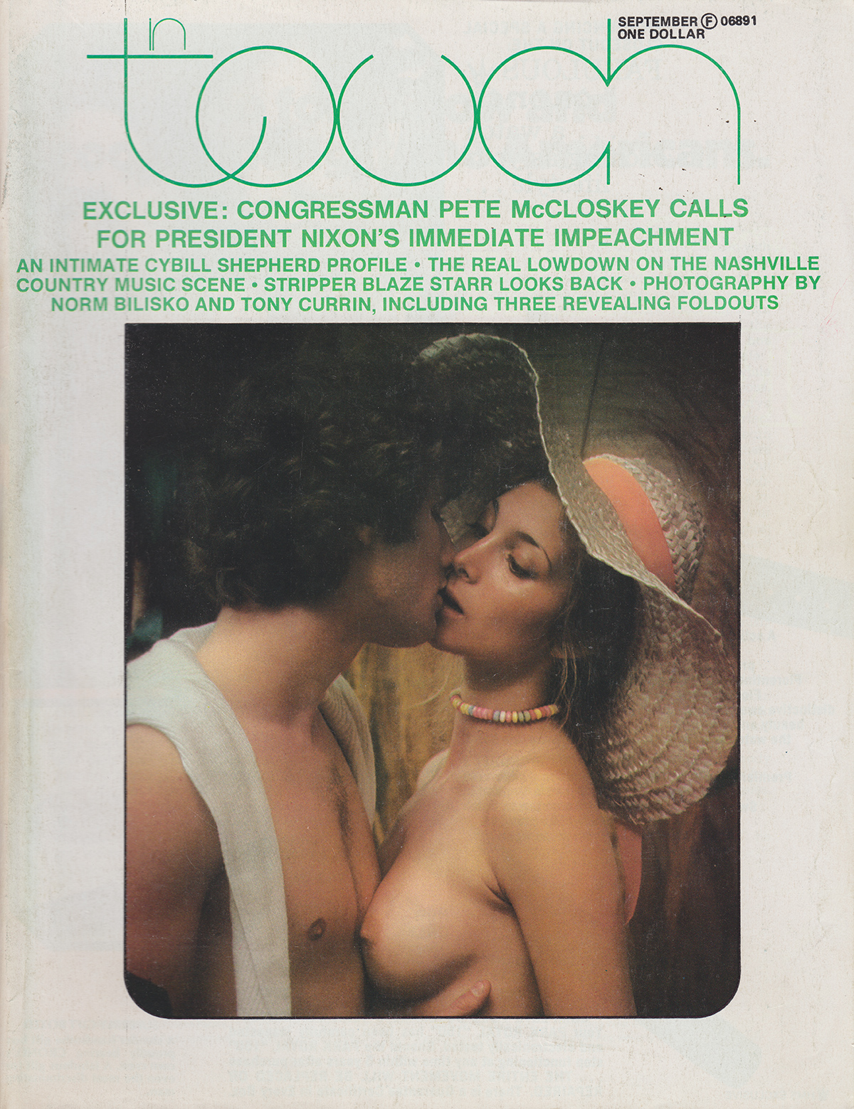 In Touch September 1974 magazine back issue In Touch by Year magizine back copy 