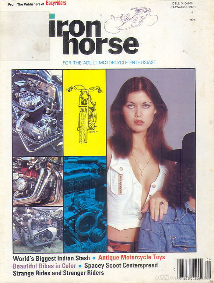 Ironhorse # 3 magazine back issue Ironhorse magizine back copy 