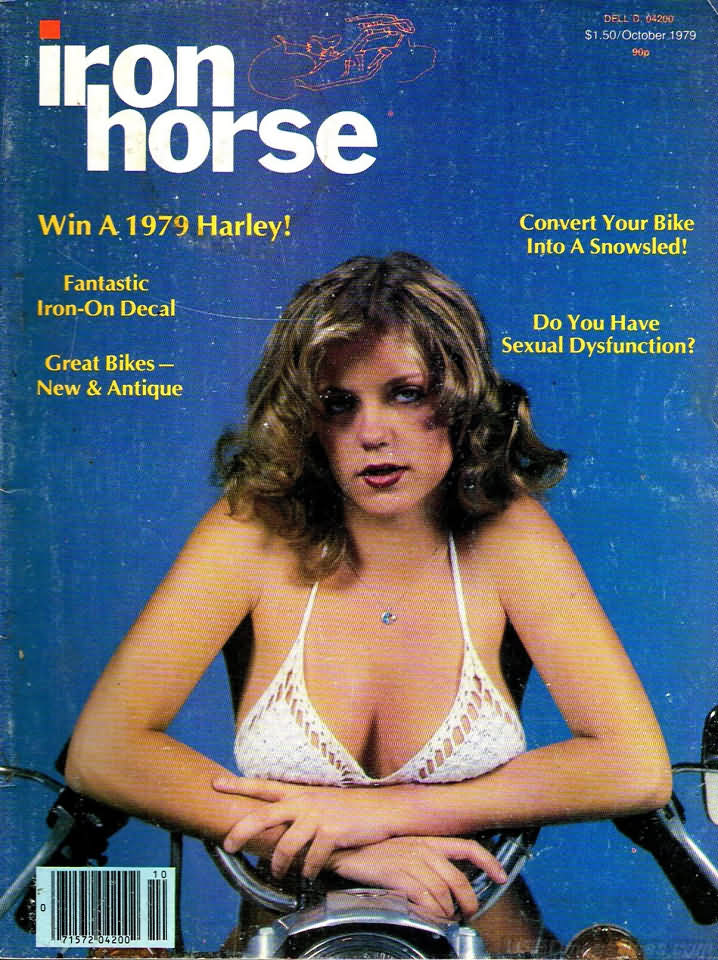 Ironhorse # 4 magazine back issue Ironhorse magizine back copy 