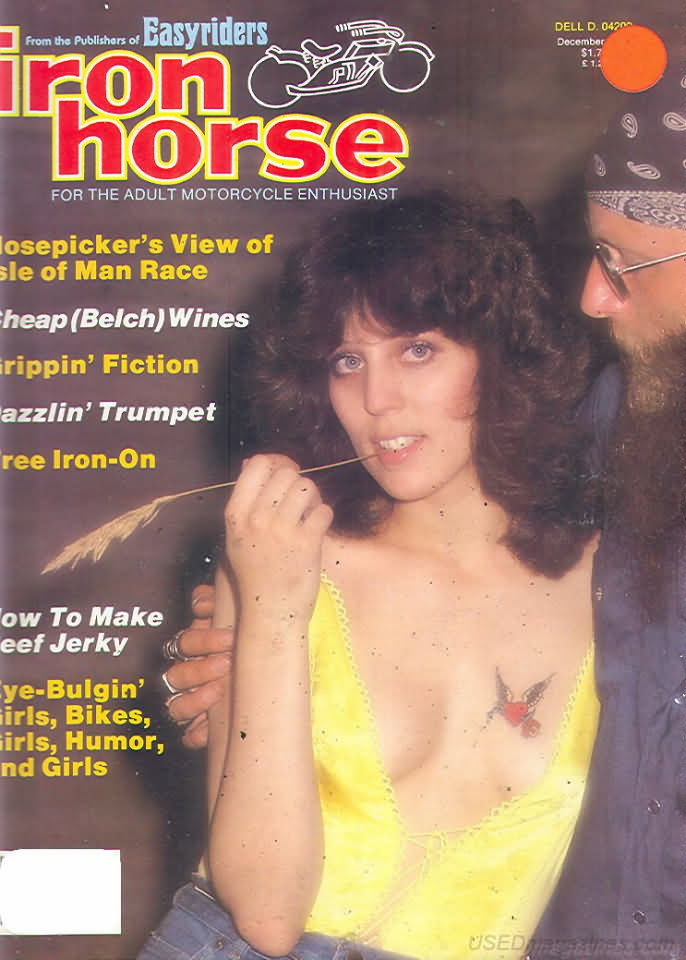 Ironhorse # 18 magazine back issue Ironhorse magizine back copy 