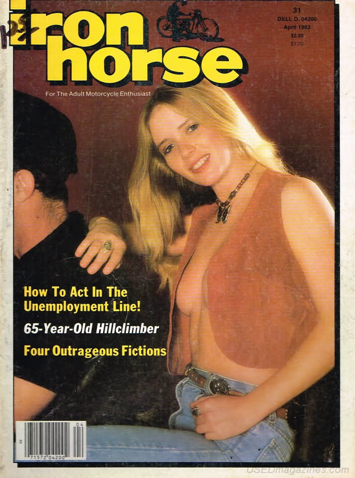 Ironhorse # 31 magazine back issue Ironhorse magizine back copy 