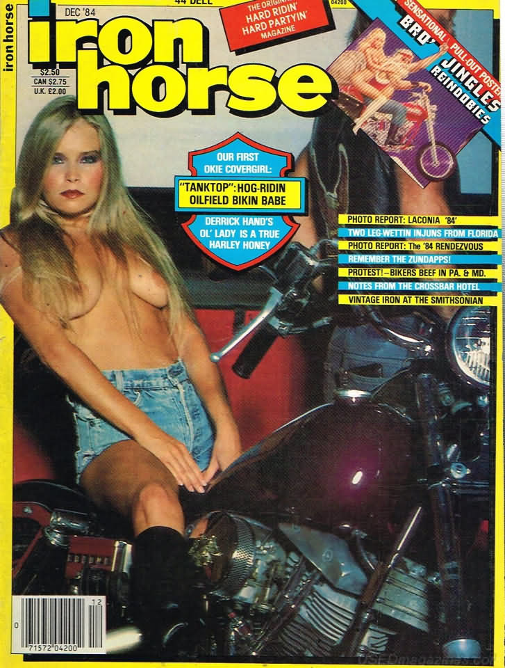 Ironhorse # 44 magazine back issue Ironhorse magizine back copy 