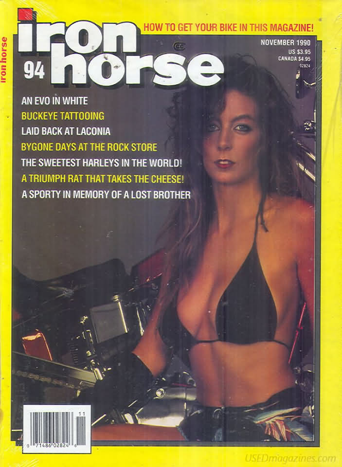 Ironhorse # 94 magazine back issue Ironhorse magizine back copy 