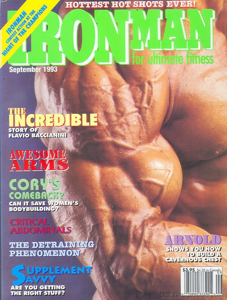 Ironman September 1993, Ironman September 1993 American magazine