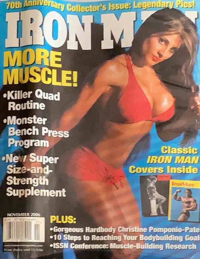 Ironman November 2006 magazine back issue Ironman magizine back copy Ironman November 2006 American magazine Back Issue about bodybuilding, weightlifting, and powerlifting. Published by Iron Man Publishing. 70th Anniversary Collector's Issue: Legendary Pics!.