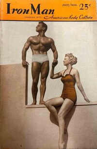 Ironman July/August 1951 magazine back issue cover image
