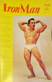 Ironman September 1961 magazine back issue cover image