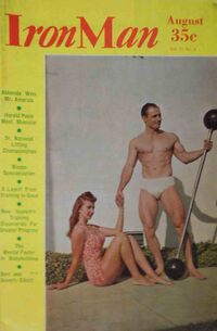 Ironman August 1962 magazine back issue cover image