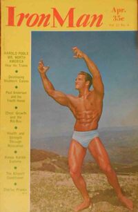 Ironman April 1963 magazine back issue cover image
