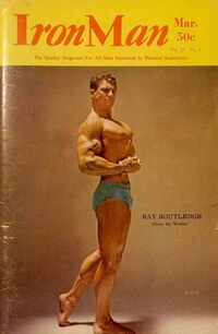 Ironman March 1968 magazine back issue cover image