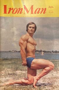 Ironman January 1977 magazine back issue cover image
