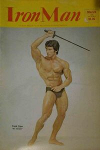 Zane magazine cover appearance Ironman March 1978