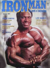Ironman January 1987 magazine back issue cover image