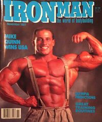 Ironman November 1987 Magazine Back Copies Magizines Mags