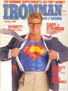 Ironman January 1989 magazine back issue cover image