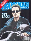 Ironman August 1991 Magazine Back Copies Magizines Mags