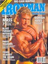 Ironman September 1991 Magazine Back Copies Magizines Mags