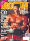 Ironman January 1992 magazine back issue cover image