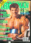 Ironman October 1992 magazine back issue cover image