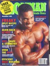 Ironman November 1992 magazine back issue cover image