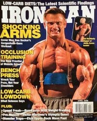 Ironman April 2008 magazine back issue cover image