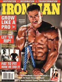 Ironman July 2012 magazine back issue cover image