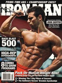 Ironman July 2013 magazine back issue cover image