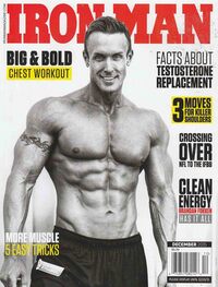 Ironman December 2015 Magazine Back Copies Magizines Mags