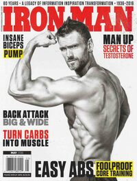 Ironman May 2016 Magazine Back Copies Magizines Mags