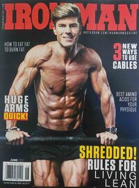 Ironman June 2017 Magazine Back Copies Magizines Mags