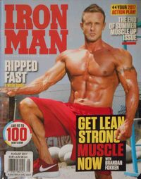 Ironman August 2017 magazine back issue cover image