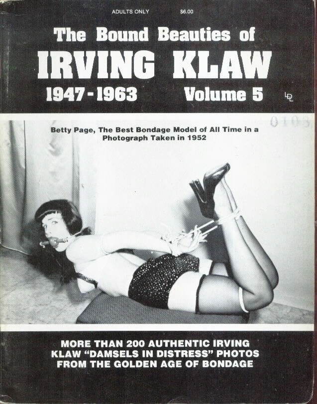 Bound Beauties of Irving Klaw # 5 magazine back issue Bound Beauties of Irving Klaw magizine back copy 