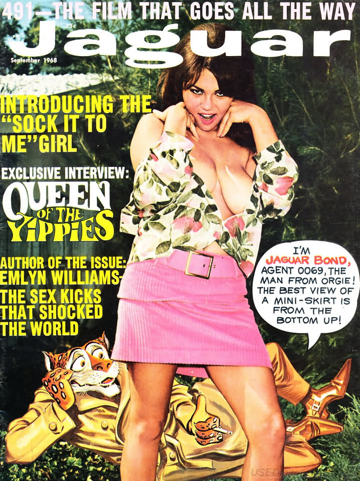 Jaguar September 1968 magazine back issue Jaguar magizine back copy 