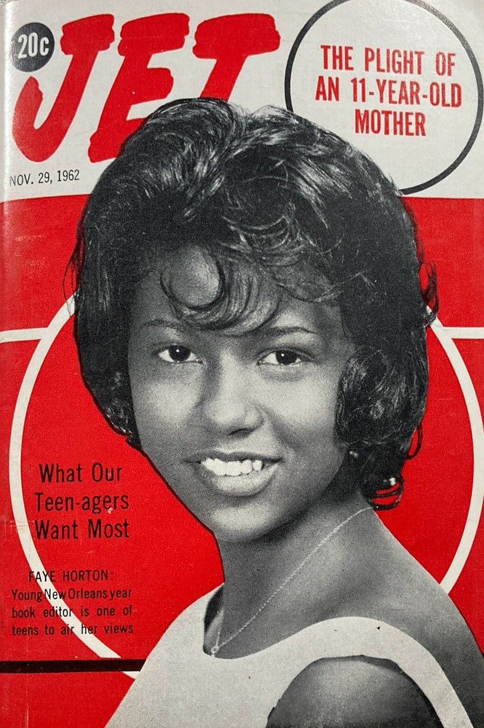 Jet November 29, 1962, , Faye Horton: Young New Orleans Year Book