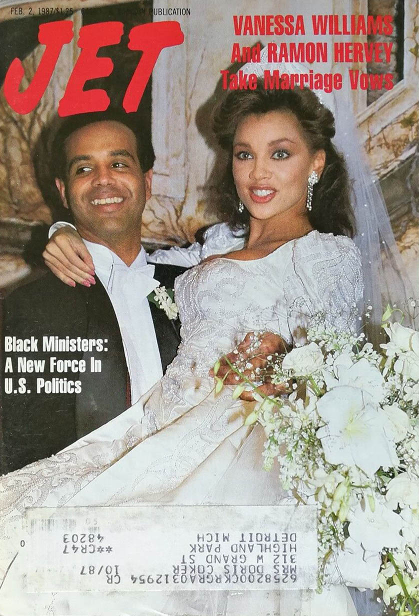 Jet February 2, 1987, , Vanessa Williams And Ramon Hervey Take Marriage Vows